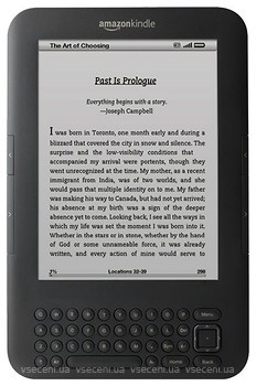 Фото Amazon Kindle 3 Keyboard Wi-Fi+3G