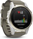 Фото Garmin Fenix 5S Champagne Sapphire with Gray Suede Band