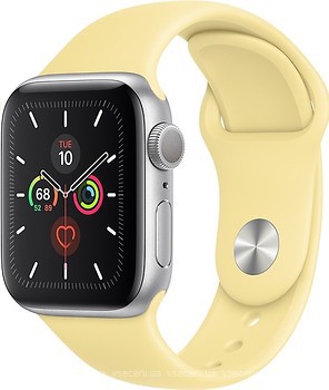 Фото Apple Watch Series 5 44mm Lemon Cream (MWT32)