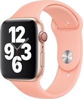 Фото Apple Watch Series 6 GPS 44mm Gold Aluminum Case with Grapefruit Sand Sport Band (MG193)