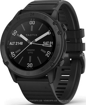 Фото Garmin Tactix Delta Sapphire Edition Premium Tactical GPS Watch with Silicone Band (010-02357-00)