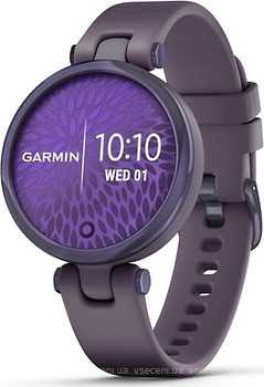 Фото Garmin Lily Sport Midnight Orchid Bezel with Deep Orchid Case and Silicone Band (010-02384-12)