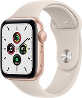 Фото Apple Watch SE GPS 44mm Gold Aluminum Case with Starlight Sport Band (MKQ53)