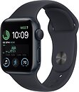 Фото Apple Watch SE 2 GPS + Cellular 44mm Midnight Aluminum Case with Midnight Sport Band S/M (MNTY3)