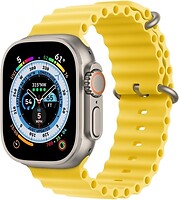 Фото Apple Watch Ultra GPS + Cellular 49mm Titanium Case with Yellow Ocean Band (MNHG3/MNH93)