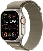 Фото Apple Watch Ultra 2 GPS + Cellular 49mm Titanium Case with Olive Alpine Loop (MREY3)