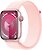 Фото Apple Watch Series 9 GPS + Cellular 45mm Pink Aluminum Case with Light Pink Sport Loop (MRMM3)