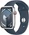 Фото Apple Watch Series 9 GPS + Cellular 45mm Silver Aluminum Case with Storm Blue Sport Band (MRMH3)