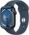 Фото Apple Watch Series 9 GPS 45mm Midnight Aluminium Case with Storm Blue Sport Band (MT3R3)