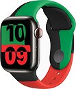 Фото Apple Watch Series 9 GPS + Cellular 41mm Graphite Stainless Steel Case with Black Unity Braided Sport Band (MRQ33)