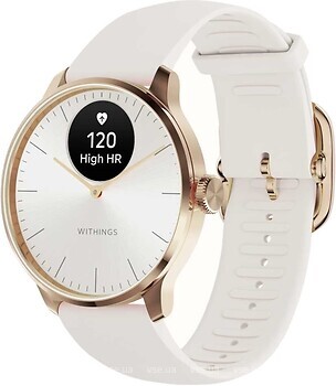 Фото Withings ScanWatch Light 37mm White Gold