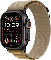 Фото Apple Watch Ultra 2 GPS + Cellular 49mm Black Titanium Case with Tan Alpine Loop