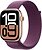 Фото Apple Watch Series 10 GPS 46mm Rose Gold Aluminium Case with Plum Sport Loop (MWWV3)