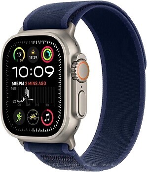 Фото Apple Watch Ultra 2 GPS 49mm Natural Titanium Case with Blue Trail Loop