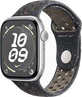 Фото Apple Watch Series 10 GPS 46mm Silver Aluminum Case with Midnight Sky Nike Sport Band (MWX03+MYL73)