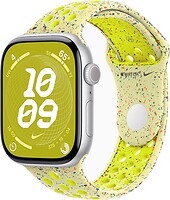 Фото Apple Watch Series 10 GPS 46mm Silver Aluminum Case with Volt Splash Nike Sport Band (MWX03+MXU83)