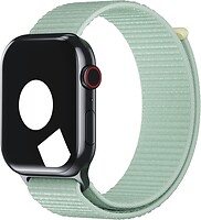 Фото Apple Watch Series 9 GPS 45mm Midnight Aluminium Case with Soft Mint Sport Loop