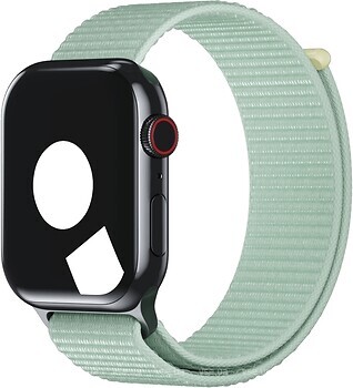 Фото Apple Watch Series 9 GPS 45mm Midnight Aluminium Case with Soft Mint Sport Loop
