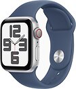 Фото Apple Watch SE 2 GPS 40mm Silver Aluminum Case with Denim Sport Band (MXED3)
