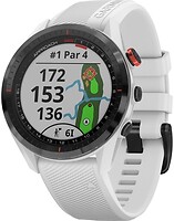 Фото Garmin Approach S62 Black Ceramic Bezel with White Silicone Band (010-02200-01)