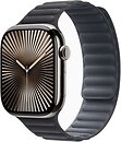 Фото Apple Watch Series 10 GPS + Cellular 46mm Natural Titanium Case with Black Magnetic Link (MX163,MXWY3)