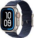 Фото Apple Watch Ultra 2 GPS + Cellular 49mm Natural Titanium Case with Bleu Nuit En Mer (MX773+MXJA3)