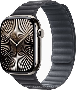 Фото Apple Watch Series 10 GPS + Cellular 46mm Slate Titanium Case with Black Magnetic Link (MX173+MXWY3)
