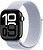 Фото Apple Watch Series 10 GPS 42mm Jet Black Aluminum Case with Blue Cloud Sport Loop (MWWX3+MXKX3)