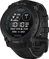 Фото Garmin Instinct 3 45mm Solar Tactical Black with Black Band (010-02934-50)