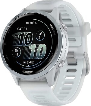 Фото Garmin Forerunner 570 42mm Cloud Blue Aluminum with Translucent Whitestone/Cloud Blue Band (010-02970-01)