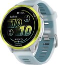 Фото Garmin Forerunner 570 47mm Amp Yellow Aluminum with Translucent Whitestone/Turquoise Band (010-02971-01)