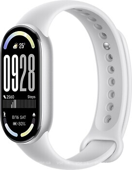 Фото Xiaomi Mi Smart Band 10 Silver