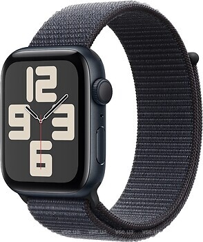 Фото Apple Watch SE GPS + Cellular 44mm Midnight Aluminium Case with Ink Sport Loop (MXGN3QH/A)