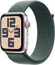 Фото Apple Watch SE GPS + Cellular 40mm Starlight Aluminium Case with Lake Green Sport Loop (MXGH3QH/A)