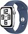 Фото Apple Watch SE GPS + Cellular 44mm Silver Aluminium Case with Denim Sport Band (MXGP3QH/A)