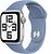 Фото Apple Watch SE 2 GPS 44mm Silver Aluminum Case with Winter Blue Sport Band (MRW03,MT433)