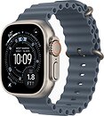 Фото Apple Watch Ultra 3 GPS + Cellular 49mm Natural Titanium Case with Anchor Blue Ocean Band (MEWH4)