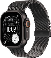 Фото Apple Watch Ultra 3 GPS + Cellular 49mm Black Titanium Case with Black Titanium Milanese Loop (MF1T4)