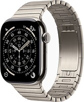 Фото Apple Watch Series 11 GPS + Cellular 46mm Natural Titanium Case with Natural Link Bracelet (MFAY4+MXMF3)