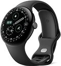 Фото Google Pixel Watch 4 45mm Matte Black Aluminum case / Obsidian Active Band