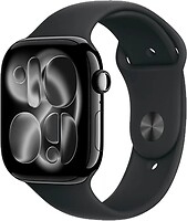 Фото Apple Watch Series 11 GPS + Cellular 46mm Silver Aluminium Case with Sport Band XL (MFAJ4+MXM53)