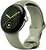 Фото Google Pixel Watch 5 45mm Satin Pyrite Aluminum Case / Olive Active Band