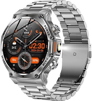 Фото UWatch Smart Surf X Pro Silver Steel