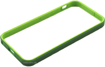 Фото JCPAL Anti shock Bumper 3 in 1 для iPhone 5S/5 Set Green (JCP3315)