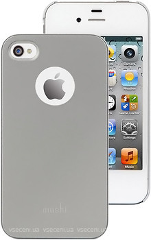 Фото Moshi iGlaze 4 for Apple iPhone 4 Titanium (99MO036211)