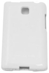 Фото VOIA LG Optimus L4II Dual - Jelly Case White