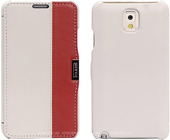 Фото i-Carer Samsung Galaxy Note 3 White/Red (RS900002WR)