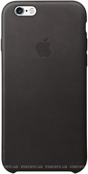 Фото Apple iPhone 6/6S Leather Case Black (MKXW2)