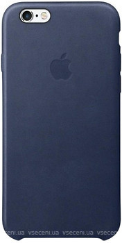 Фото Apple iPhone 6/6S Leather Case Midnight Blue (MKXU2)