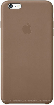 Фото Apple iPhone 6 Plus Leather Case Olive Brown (MGQR2)